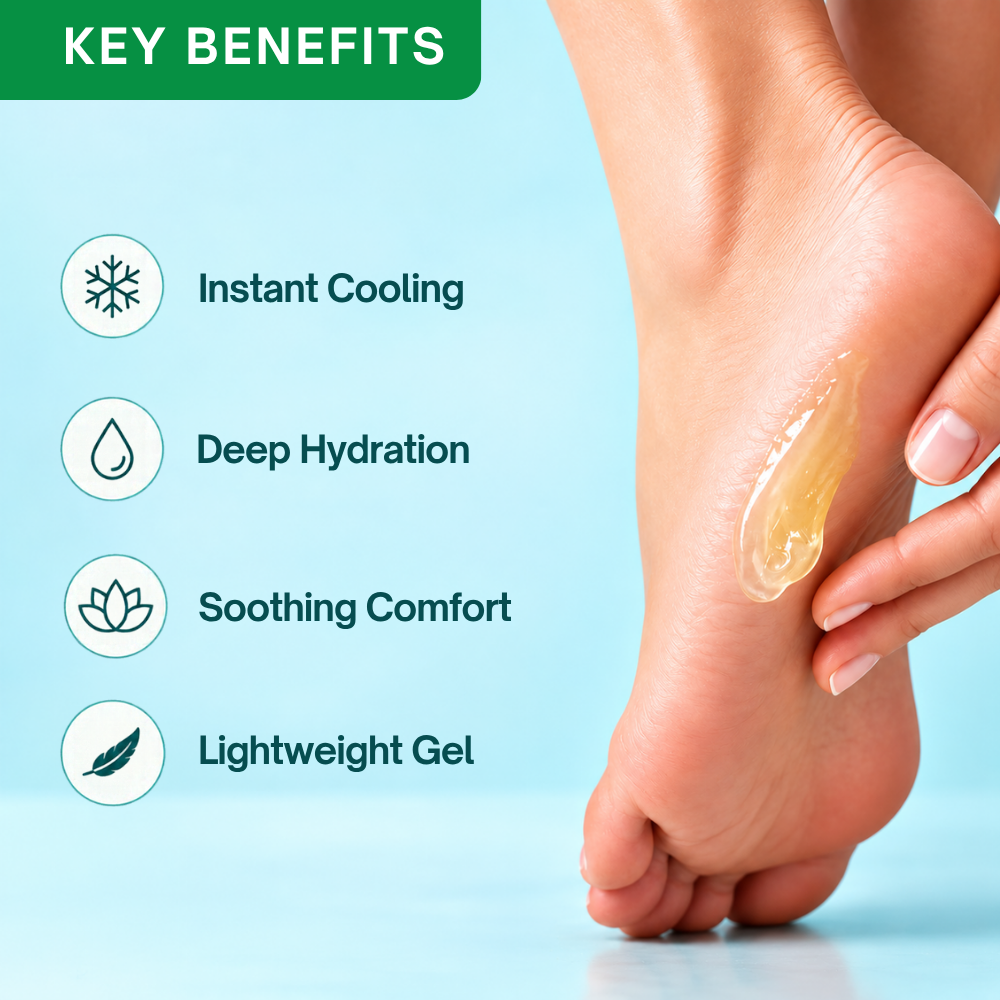 Luxe Feet Aloe Vera Foot Gel