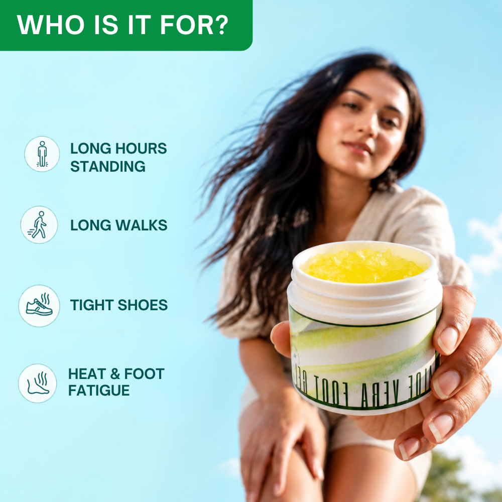 Luxe Feet Aloe Vera Foot Gel
