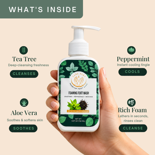 Luxe Feet Daily Foot Wash